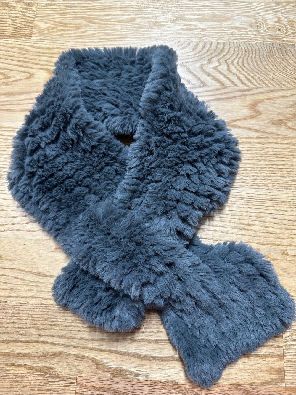 Faux Rabbit Fur Scarf
